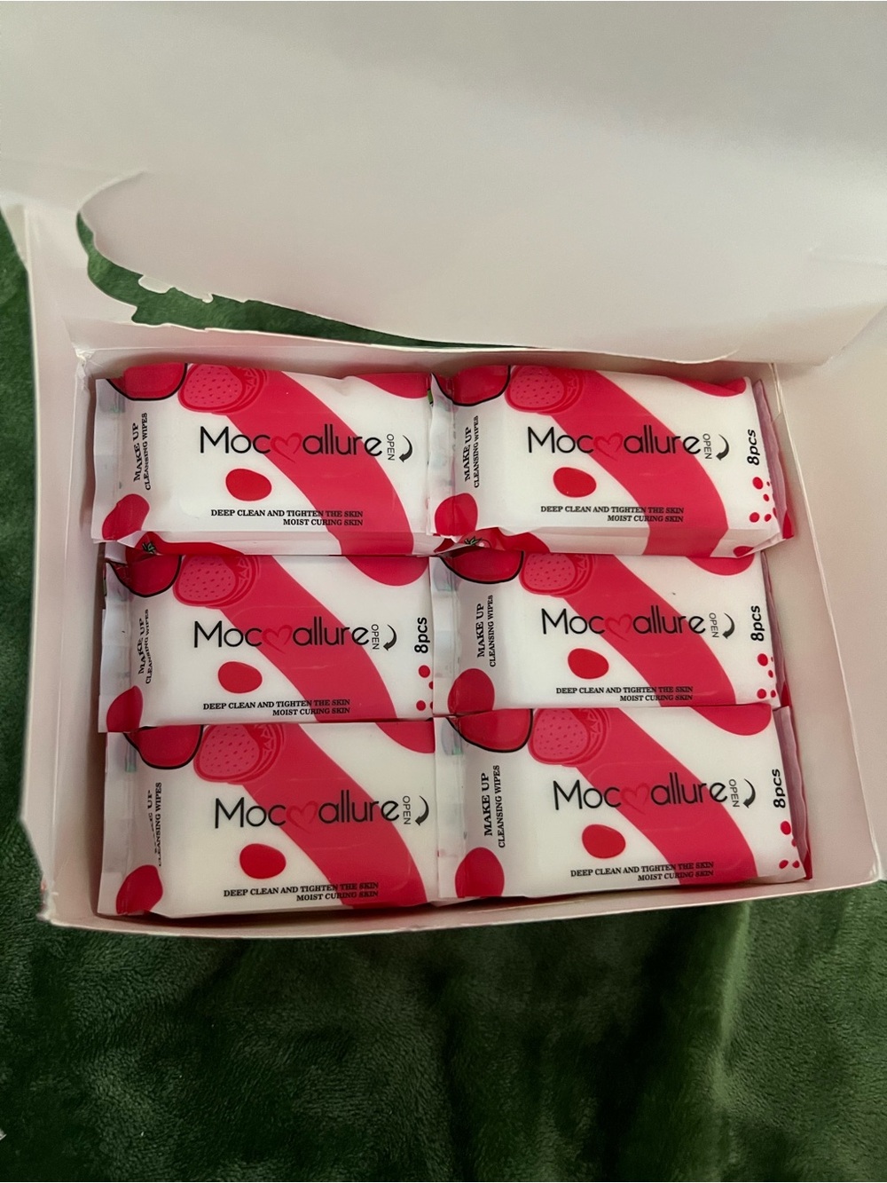 Mocallure Travel Makeup Remover Wipes(2)